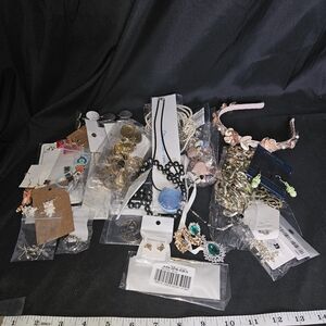 Large Costume Jewlery Lot 1.5 Lbs bag full